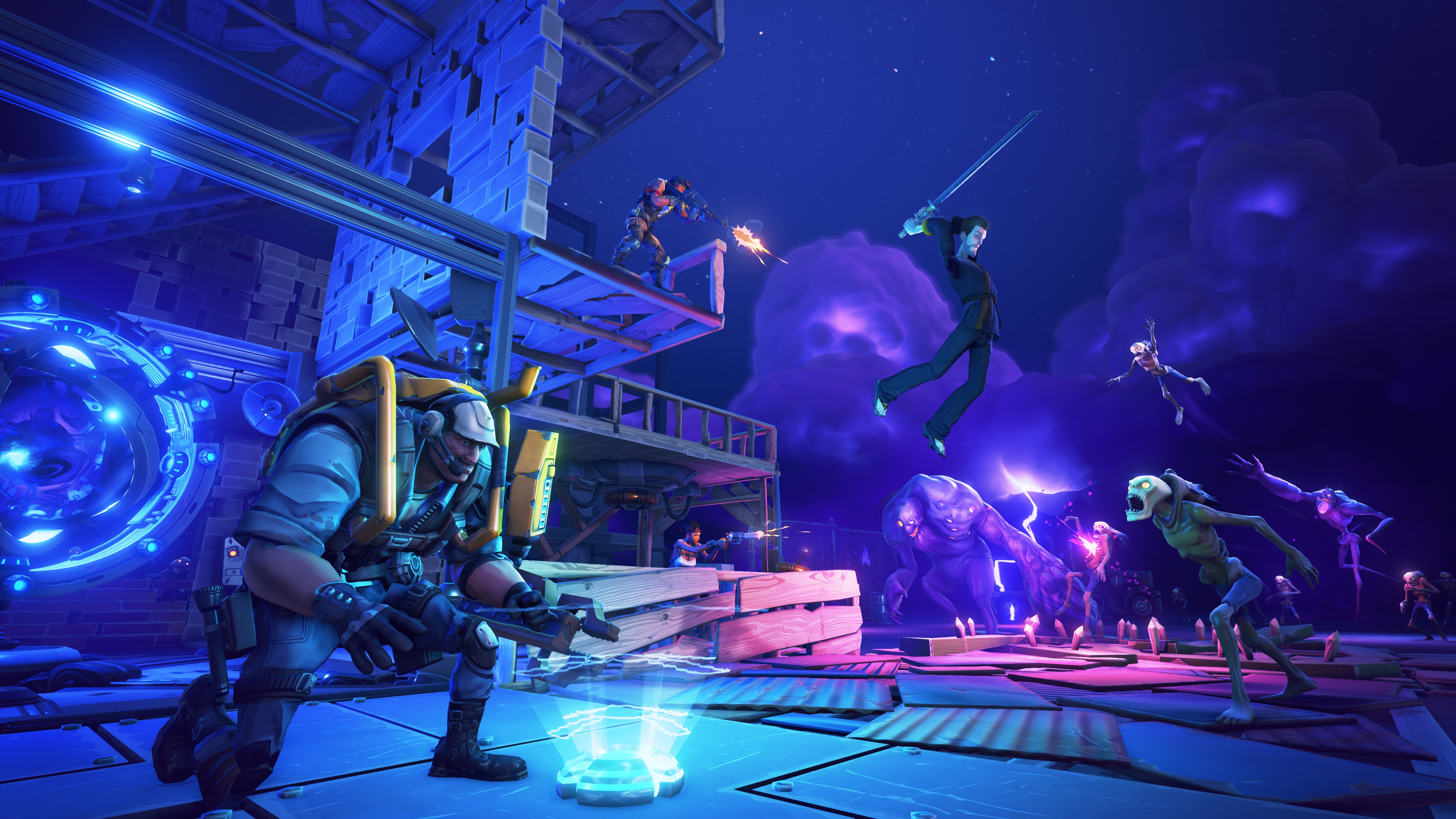 Get mini and festival passes for free with Fortnite Crew subscription.